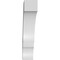 Ekena Millwork 6-in. W x 24-in. D x 30-in. H Balboa Architectural Grade PVC Knee Brace BRCP06X24X30BOA - alternate 3